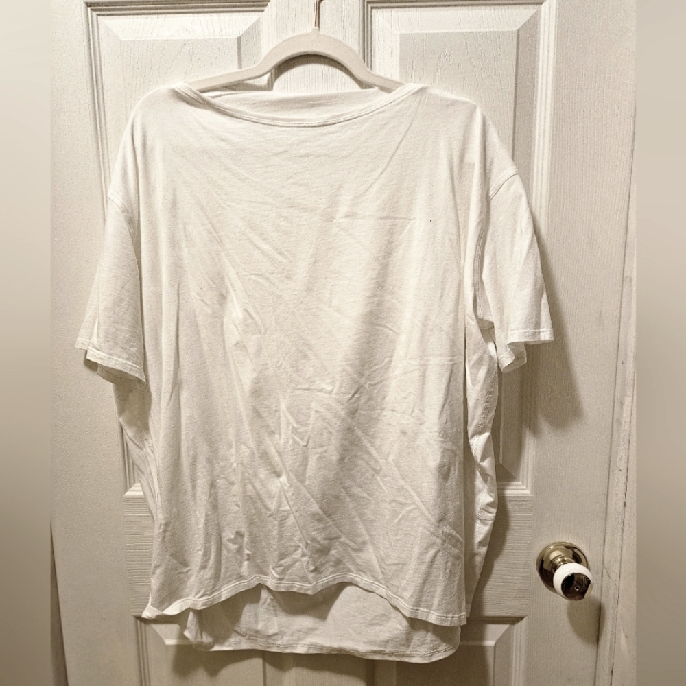 Drapey softstream off the shoulder lululemon tshirt